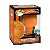 Conan O'Brien (Orange) #25 25th Anniversary SDCC 2019 Exclusive Funko Pop in box