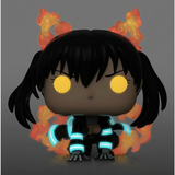 Tamaki #983 Fire Force glow in the dark Hot Topic Exclusive Funko Pop out of box with glow