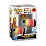 Toucan Sam #197 Froot Loops Funko Pop Funko Exclusive in box Ad Icons cereal mascot figure