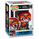 Flash #420 Dia de los Muertos Funko Pop Funko Exclusive figure in box with sugar skull design and lightning effect