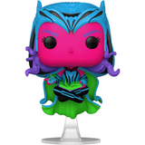 Scarlet Witch #986 WandaVision Blacklight Funko Pop! out of box