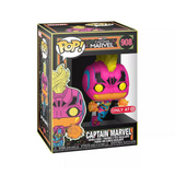 Captain Marvel #908 Captain Marvel Funko Pop Black Light Target Exclusive in box