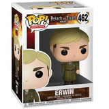Erwin One-Armed #462 Attack on Titan Funko Pop inside its display box