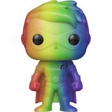 Robin #153 Pride Funko Pop! rainbow glitter design out of box