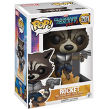 Rocket #201 Guardians of the Galaxy Funko Pop! in display box