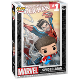 Spider-Man #48 The Amazing Spider-Man #1 Comic Cover Funko Pop! front view in case