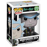 Weaponized Rick #172 Rick and Morty Funko Pop! in display box