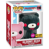 Gloomy Bear #1190 Gloomy Bear Funko Pop Flocked Chase Hot Topic Exclusive figure in box