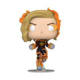 Captain Marvel #1265 The Marvels Funko Pop! out of box with star emblem and fiery energy effects