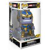 Thanos With Throne #331 Marvel 6 Inch Funko Pop Hot Topic Exclusive in box
