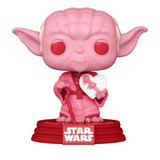 Yoda #421 Star Wars Valentine Funko Pop out of box