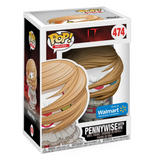 Pennywise with Wig #474 IT Funko Pop Walmart exclusive figure in original box