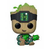 Groot #1116 I Am Groot Funko Pop! 2022 Fall Convention Limited Edition out of box in holiday pajamas