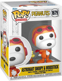 Snoopy & Woodstock #1679 Peanuts Funko Pop in astronaut suits inside box