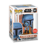 Death Watch Mandalorian #561 Star Wars GameStop Exclusive No Stripes Funko Pop figure in box