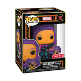 Kate Bishop With Lucky The Pizza Dog #1212 Hawkeye Funko Pop TV Black Light Target Exclusive in box