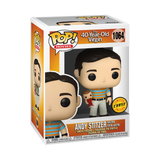Andy Stitzer Holding Steve Austin #1064 The 40-Year-Old Virgin Funko Pop! Chase vinyl figure in original display box