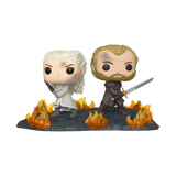 Daenerys and Jorah at the Battle of Winterfell #86 Funko Pop! Moment out of box with fire effects