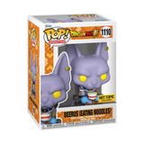 Beerus Eating Noodles #1110 Dragon Ball Super Funko Pop Hot Topic Exclusive in box
