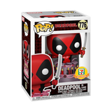Deadpool in Cake #776 Deadpool Funko Pop Metallic 7-11 Exclusive in box