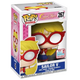 Sailor V #267 Sailor Moon Funko Pop 2017 Fall Convention Exclusive in box