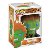 Blanka #140 Street Fighter Funko Pop! shown in original window display box