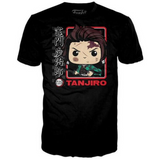 Tanjiro Kamado #867 Target Exclusive Funko Pop and Tee set size 2XL