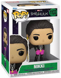 Nikki #1133 She-Hulk Funko Pop inside display box