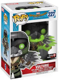 Vulture #227 Spider-Man: Homecoming Funko Pop in Glow-in-the-Dark GameStop Exclusive box
