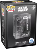 Darth Vader #02 Star Wars Die-Cast Common Painted Funko Pop! in display box