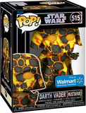 Darth Vader (Mustafar) #515 Star Wars Art Series Funko Pop with Hard Stack in display box