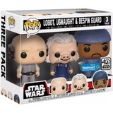 Lobot Ugnaught And Bespin Guard Star Wars 3 Pack Funko Pop Walmart Exclusive in box
