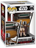 Princess Leia #606 Star Wars Return of the Jedi 40th Funko Pop! Boushh disguise in display box