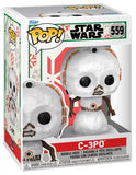 C-3PO #559 Star Wars Snowman Funko Pop in display box