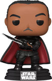 Moff Gideon #380 Funko Pop vinyl figure out of box holding the Darksaber