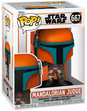 Mandalorian Judge #667 Star Wars The Mandalorian Funko Pop! in display box