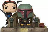 Boba Fett and Fennec Shand on Throne #486 The Mandalorian Funko Pop! Moment out of box