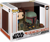 Boba Fett and Fennec Shand on Throne #486 The Mandalorian Funko Pop! Moment in display box