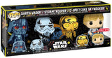 Star Wars 4-Pack Funko Pop! Target Exclusive in display box
