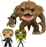 Rancor with Luke Skywalker and Slave Oola Star Wars Deluxe 3 Pack Funko Pop PX Exclusive figure in box