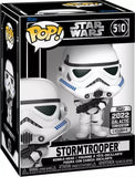 Stormtrooper #510 Star Wars Funko Pop! 2022 Galactic Convention Exclusive in display box