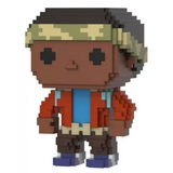 Lucas #19 Stranger Things 8-Bit Funko Pop! figure out of box in pixelated design