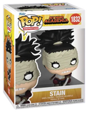 Stain #1832 Funko Pop My Hero Academia in box