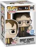 Dwight Schrute With Princess Unicorn Doll #1009 Funko Pop in box