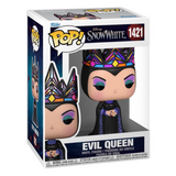 Evil Queen #1421 Disney Snow White Live Action Funko Pop figure in box with crown and gown