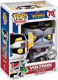 Voltron Metallic #70 Funko Pop inside original box packaging
