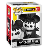 Plane Crazy #431 Mickey's 90th Funko Pop figure in box