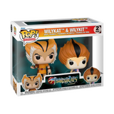 Wilykat and Wilykit ThunderCats Funko Pop! TV 2 Pack front view