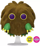 Kuriboh #1455 Yu-Gi-Oh! Funko Pop! Glow-in-the-Dark Flocked AAA Anime Exclusive out of box