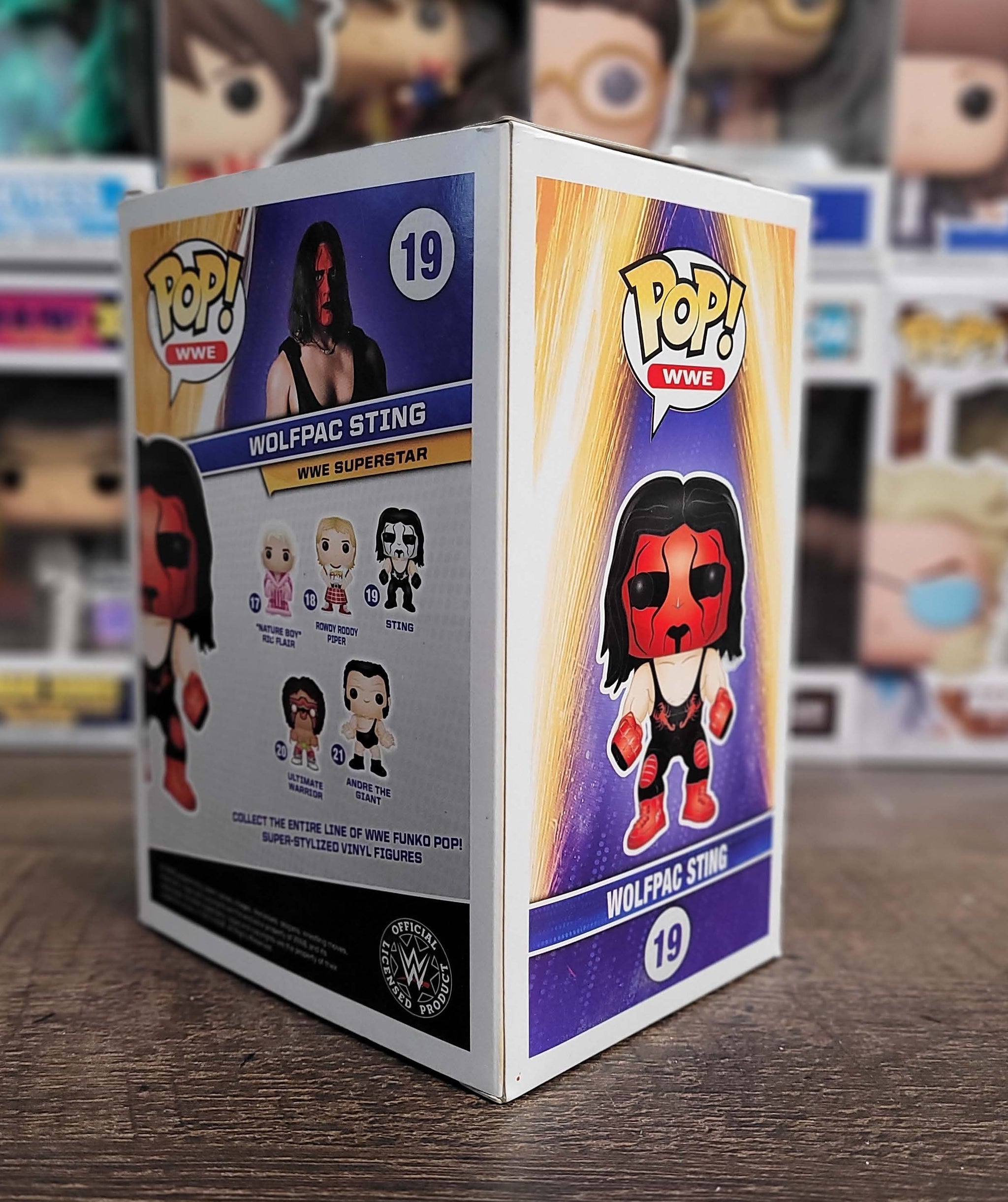 Funko Pop! WWE, Sting (Wolfpac) outlets #19